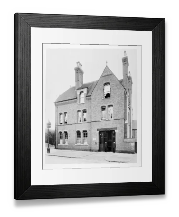 Framed Print : MFB Shooters Hill fire station SE18 Framed Print : MFB Shooters Hill fire station SE18