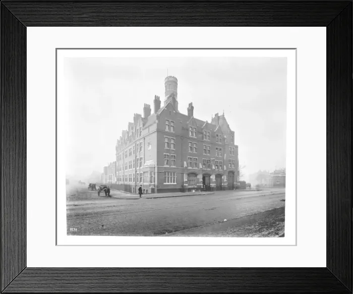 Framed Print : LCC-MFB Kingsland fire station, Dalston, East London Framed Print : LCC-MFB Kingsland fire station, Dalston, East London
