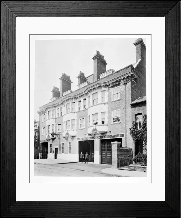 Framed Print : LCC-LFB Hornsey Rise fire station, North London Framed Print : LCC-LFB Hornsey Rise fire station, North London