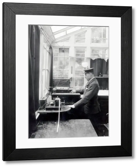 Framed Print : LFB Fire Station watchroom Framed Print : LFB Fire Station watchroom