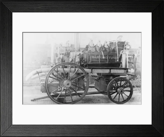 Framed Print : London Fire Brigade steam pump Framed Print : London Fire Brigade steam pump