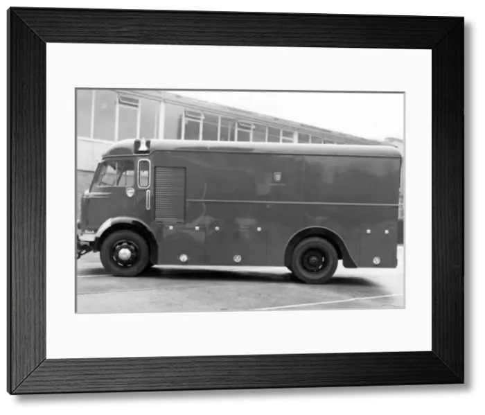 Framed Print : Commer hose van Framed Print : Commer hose van