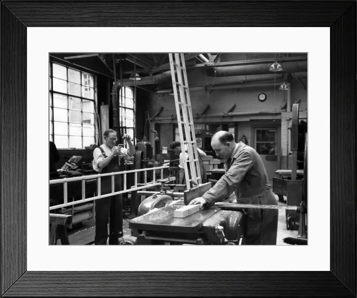 Framed Print : London Fire Brigade HQ workshop, Lambeth Framed Print : London Fire Brigade HQ workshop, Lambeth
