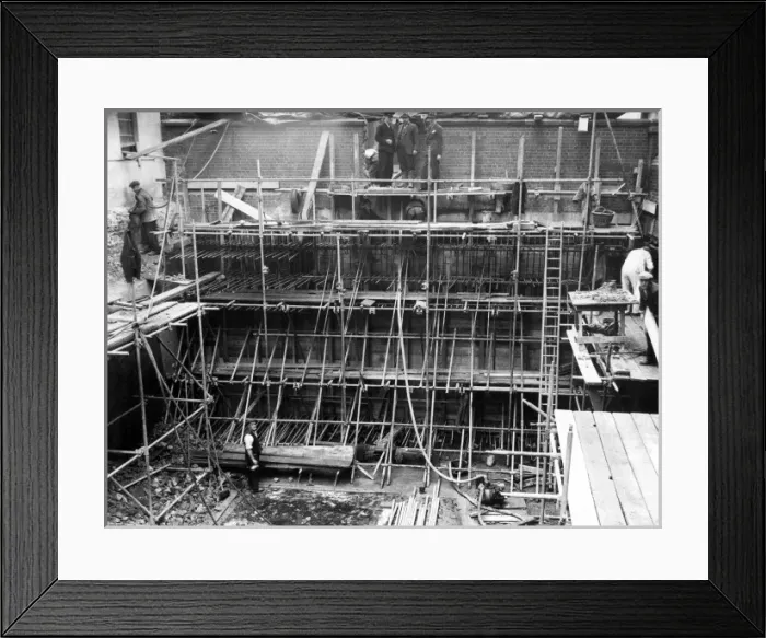 Framed Print : London Fire Brigades Lambeth headquarters Framed Print : London Fire Brigades Lambeth headquarters