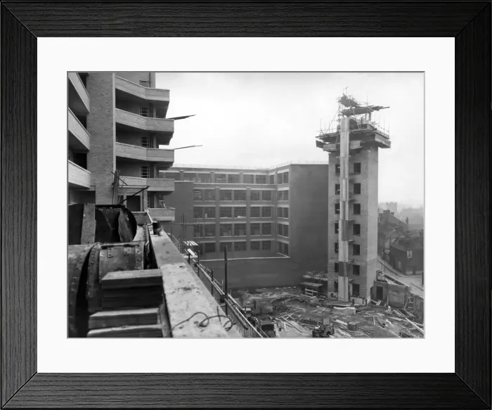 Framed Print : London Fire Brigades Lambeth headquarters Framed Print : London Fire Brigades Lambeth headquarters