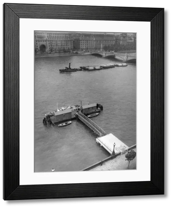 Framed Print : Lambeth Fireboat Station Framed Print : Lambeth Fireboat Station