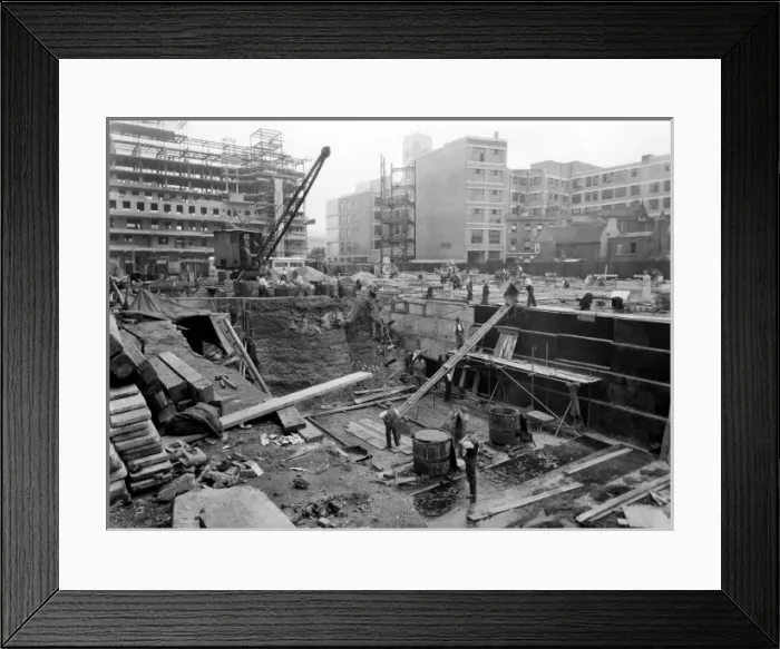 Framed Print : London Fire Brigades Lambeth headquarters Framed Print : London Fire Brigades Lambeth headquarters