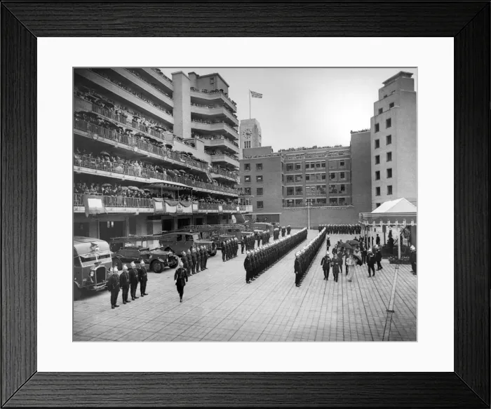 Framed Print : London Fire Brigade Headquarters Framed Print : London Fire Brigade Headquarters