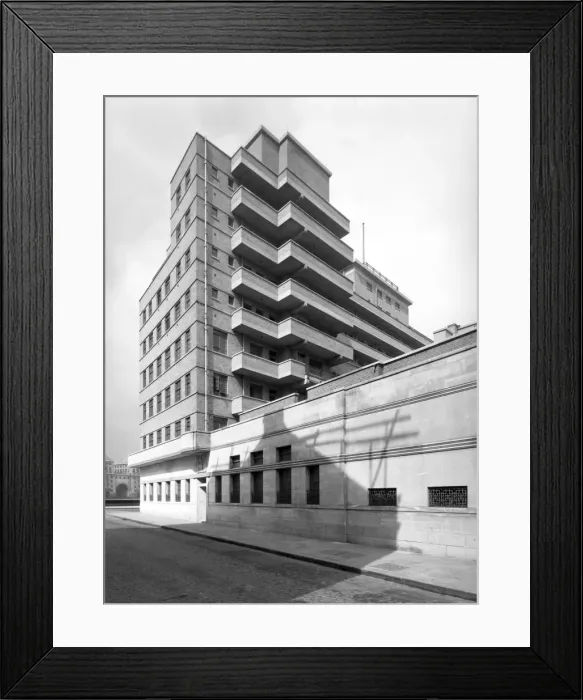 Framed Print : London Fire Brigade Headquarters Framed Print : London Fire Brigade Headquarters