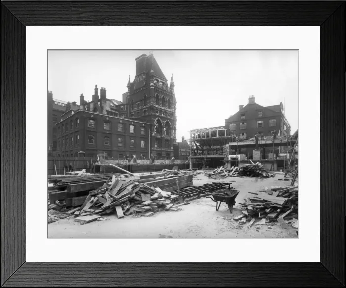 Framed Print : London Fire Brigades Lambeth headquarters Framed Print : London Fire Brigades Lambeth headquarters