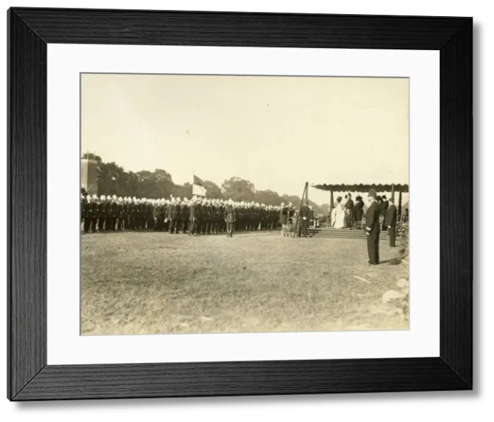 Framed Print : King Edward VII at Annual Review, Hyde Park, London Framed Print : King Edward VII at Annual Review, Hyde Park, London