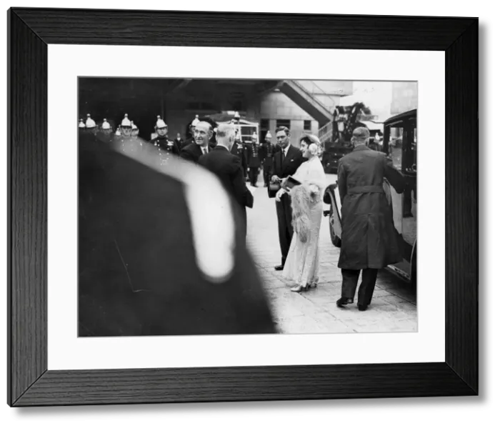 Framed Print : Opening of Lambeth London Fire Brigade Headquarters Framed Print : Opening of Lambeth London Fire Brigade Headquarters