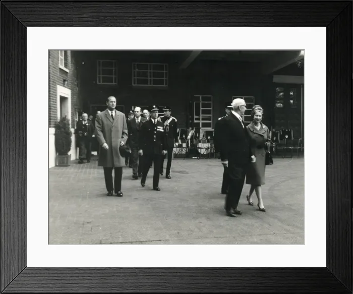 Framed Print : Queen Elizabeth II at LFB Annual Review in Lambeth Framed Print : Queen Elizabeth II at LFB Annual Review in Lambeth