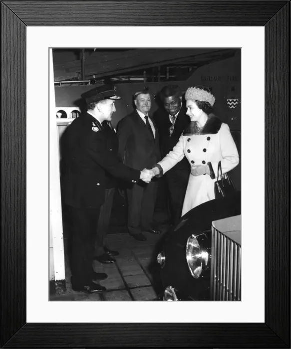 : Queen Elizabeth II visit to LFB Headquarters, Lambeth : Queen Elizabeth II visit to LFB Headquarters, Lambeth