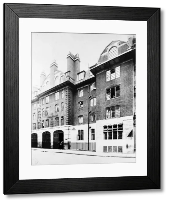 Framed Print : LCC-LFB Red Cross Street fire station, City of London Framed Print : LCC-LFB Red Cross Street fire station, City of London