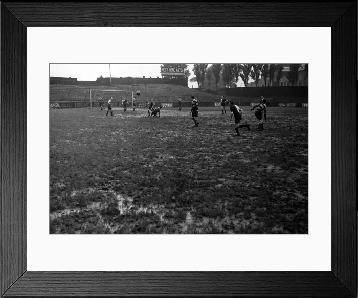 Framed Print : LFS versus Free French Football match, WW2 Framed Print : LFS versus Free French Football match, WW2