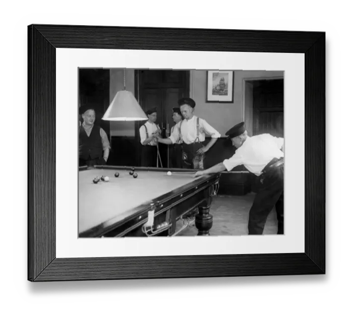 Framed Print : Fire Station Recreation Room Framed Print : Fire Station Recreation Room