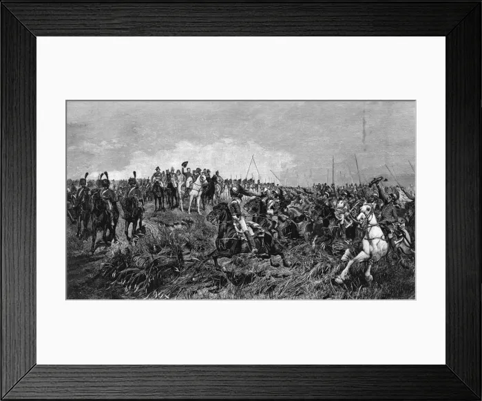 Framed Print : Napoleon at Battle of Friedland Framed Print : Napoleon at Battle of Friedland