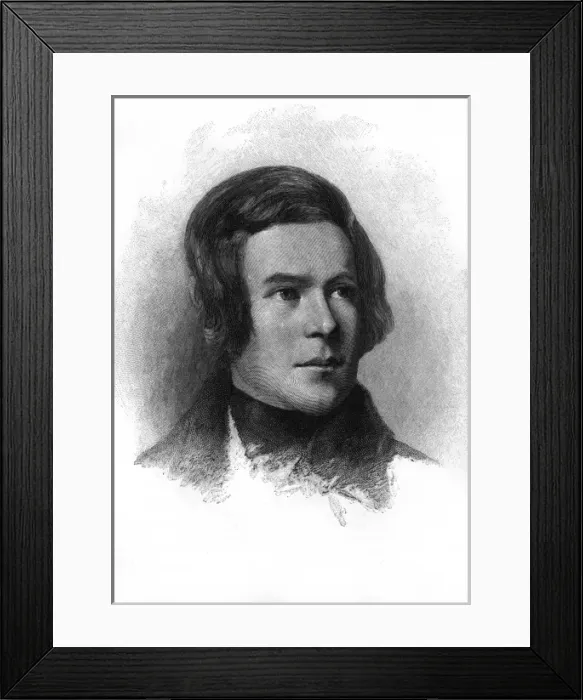 Framed Print : Robert Schumann / Johnson Framed Print : Robert Schumann / Johnson