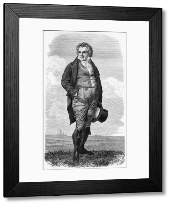 Framed Print : Beethoven / Illus Tidende Framed Print : Beethoven / Illus Tidende