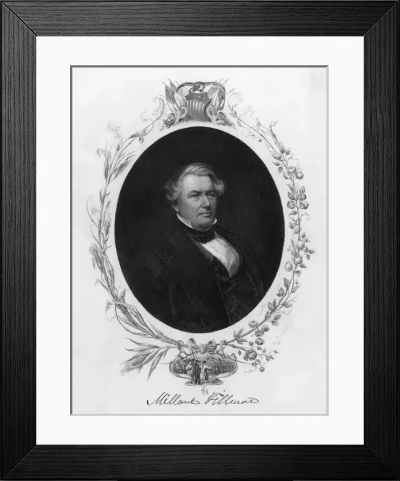 Framed Print : Millard Fillmore Framed Print : Millard Fillmore