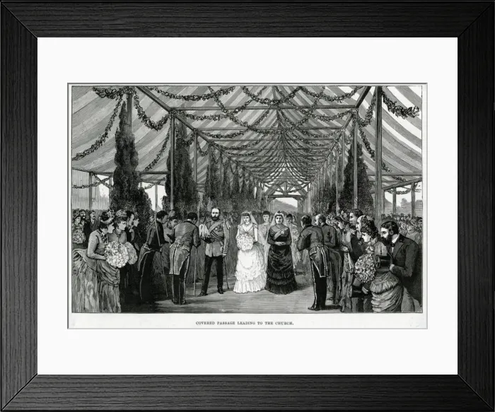 Framed Print : Wedding of Princess Beatrice Framed Print : Wedding of Princess Beatrice