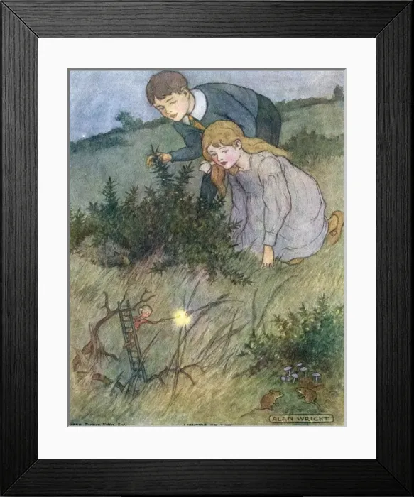 Framed Print : Little Folk / Goblin Framed Print : Little Folk / Goblin
