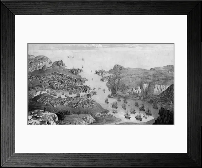 Framed Print : Sebastopol Aerial View Framed Print : Sebastopol Aerial View
