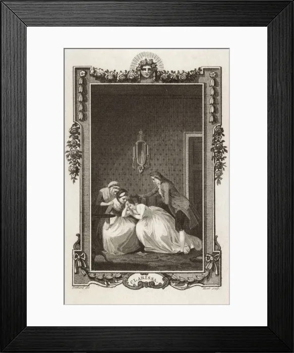 Framed Print : Clarissa Harlowe Framed Print : Clarissa Harlowe