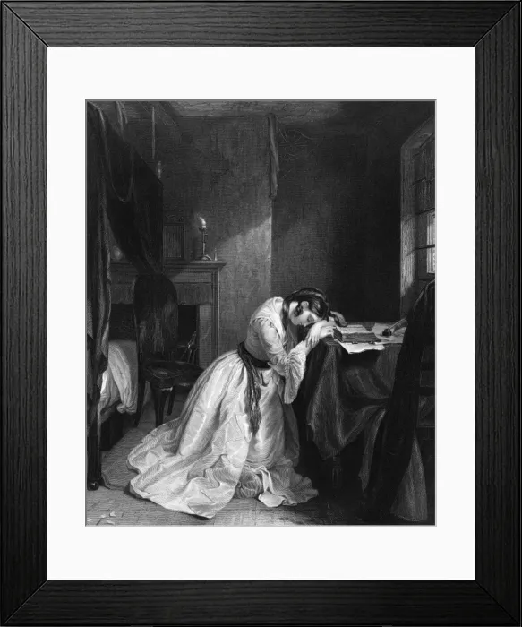 Framed Print : Clarissa Harlowe Framed Print : Clarissa Harlowe