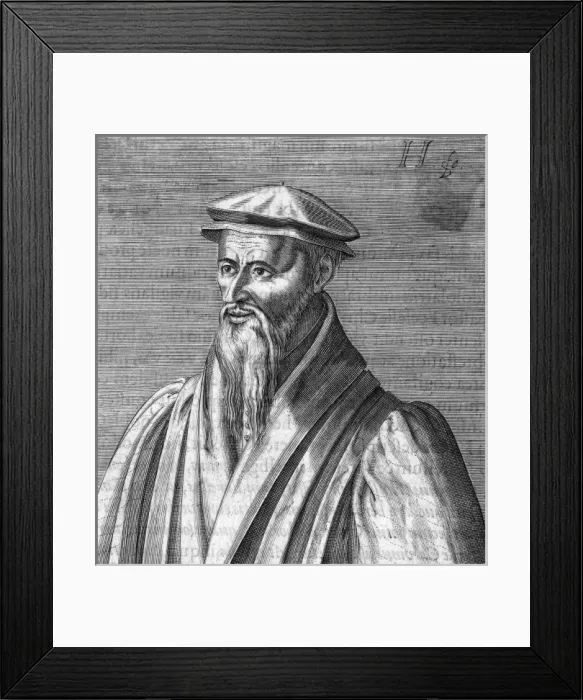 Framed Print : Guillaume Farel Framed Print : Guillaume Farel