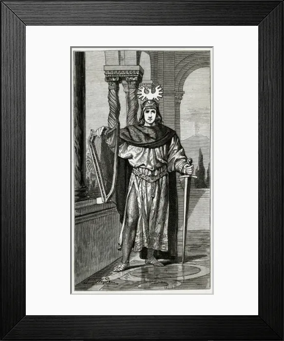 Framed Print : Emperor Friedrich II