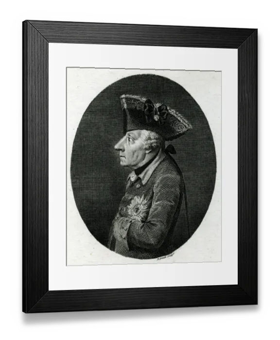 Framed Print : Friedrich II / Smith Framed Print : Friedrich II / Smith