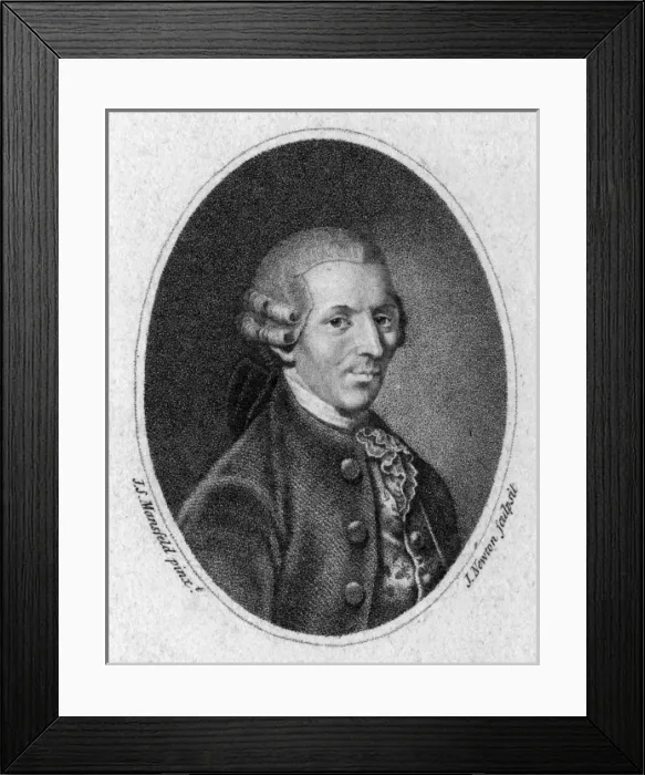 Framed Print : Joseph Haydn / Mansfeld Framed Print : Joseph Haydn / Mansfeld