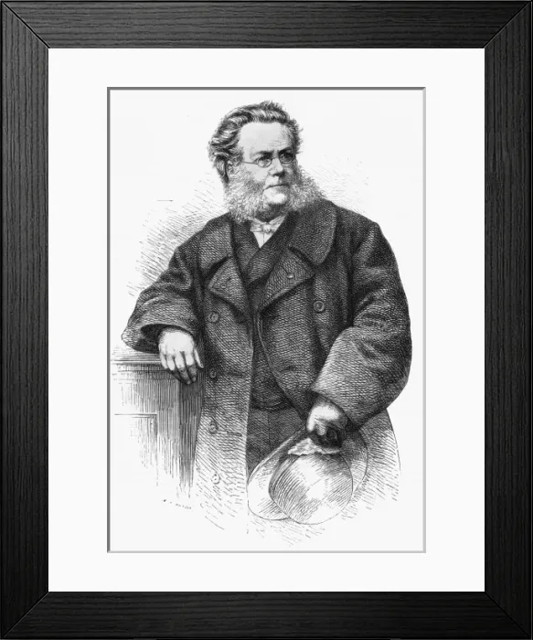 Framed Print : Ibsen / Illus Tidning Framed Print : Ibsen / Illus Tidning