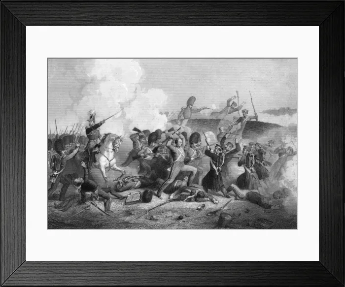 Framed Print : Crimea / Inkerman Nov 1854 Framed Print : Crimea / Inkerman Nov 1854