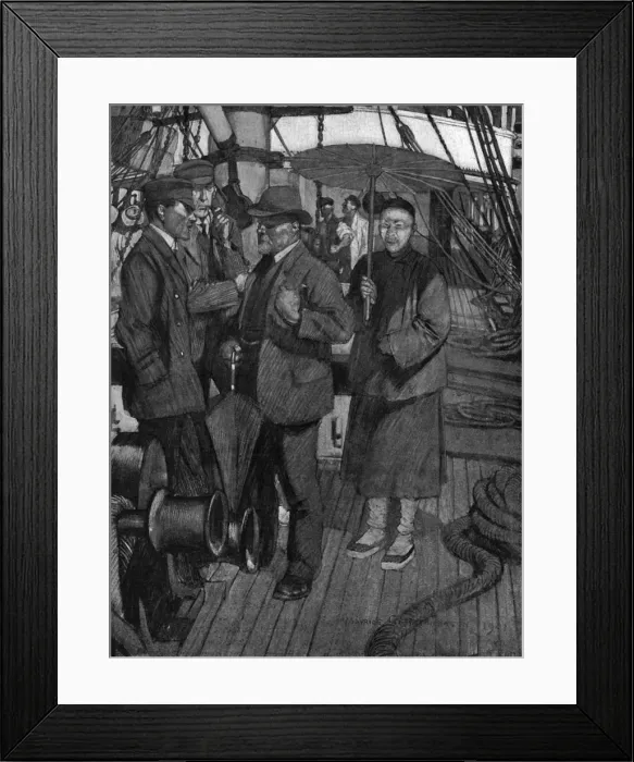 Framed Print : Conrad / Typhoon / Parasol Framed Print : Conrad / Typhoon / Parasol