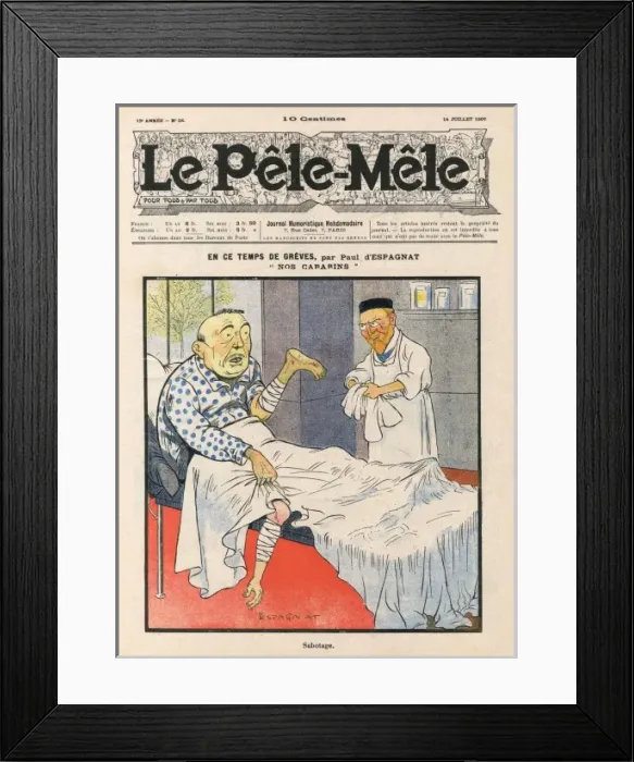 Framed Print : A Surgical Mix-Up Framed Print : A Surgical Mix-Up