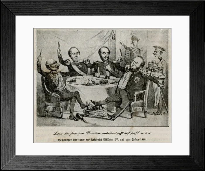 Framed Print : Friedrich Wilhelm Iv / Eng Framed Print : Friedrich Wilhelm Iv / Eng