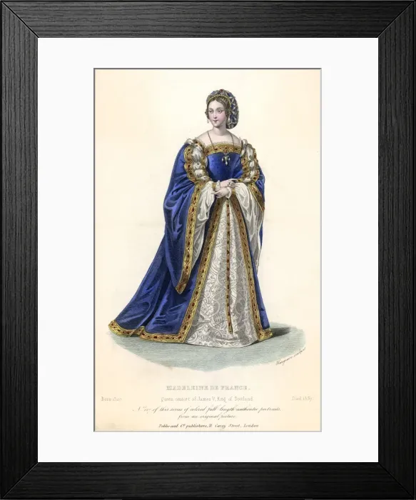 Framed Print : Madeleine De France Framed Print : Madeleine De France