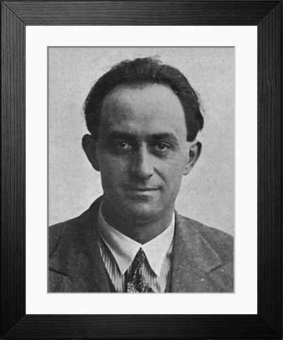 Framed Print : Enrico Fermi -1929 Framed Print : Enrico Fermi -1929