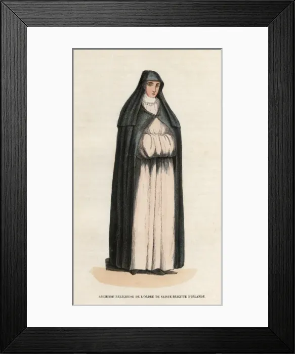 Framed Print : Nun of St Brigid Framed Print : Nun of St Brigid