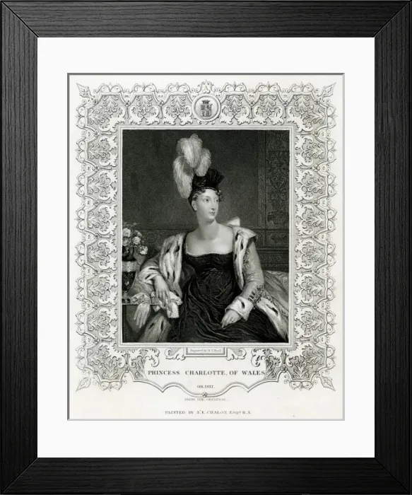 Framed Print : Princess Charlotte (Rya) Framed Print : Princess Charlotte (Rya)