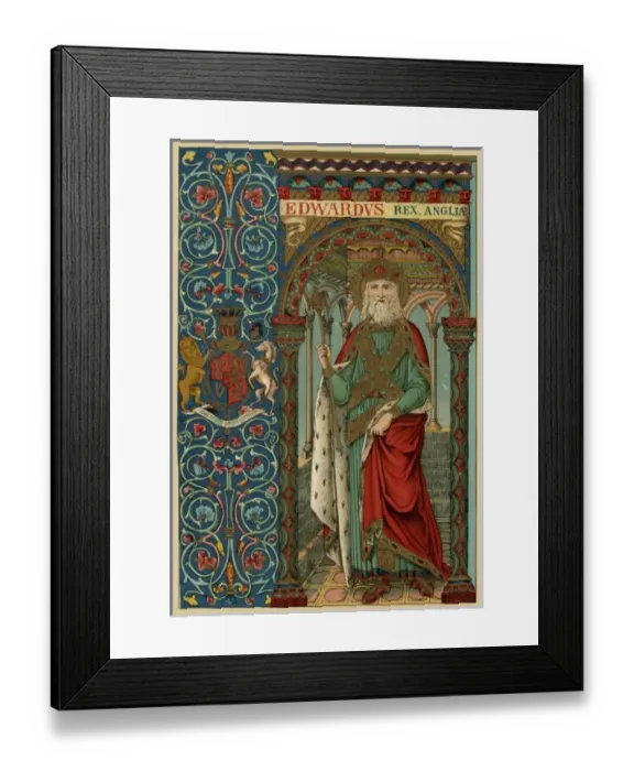 Framed Print : Edward Confessor / Butler Framed Print : Edward Confessor / Butler