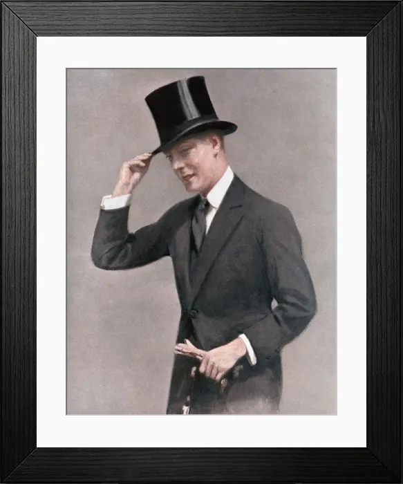 Framed Print : Edward Viii / Topper 1922 Framed Print : Edward Viii / Topper 1922