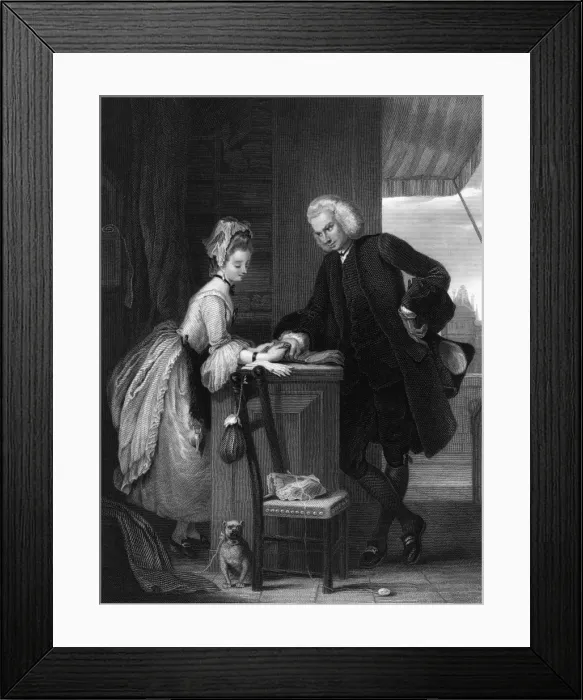 Framed Print : Sterne Yorick Illus Framed Print : Sterne Yorick Illus