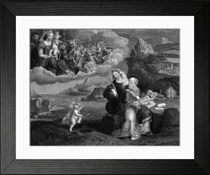 Framed Print : Augustine of Hippo / Marr Framed Print : Augustine of Hippo / Marr