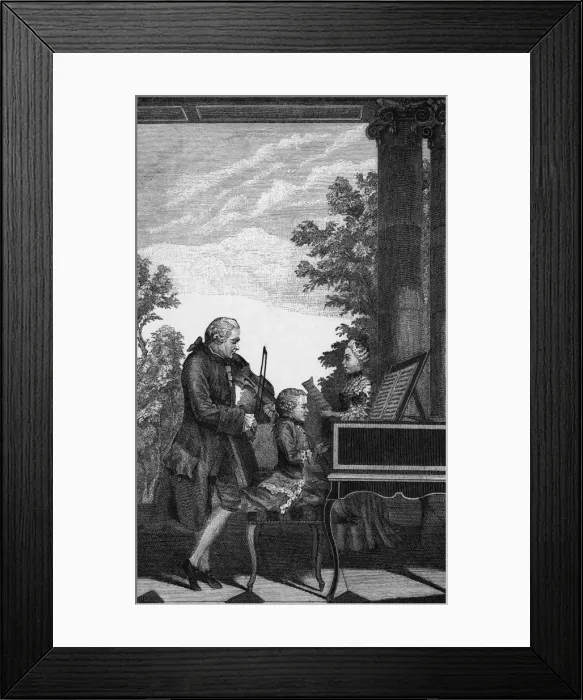 Framed Print : Wolfgang Amadeus Mozart Framed Print : Wolfgang Amadeus Mozart