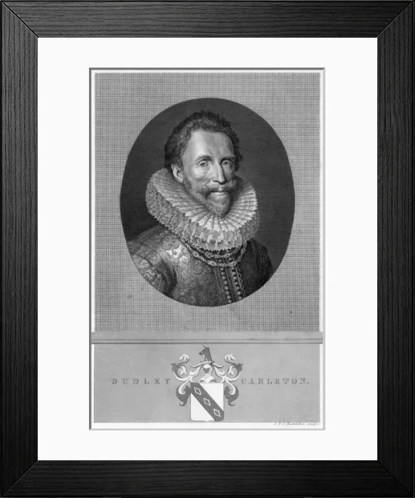 Framed Print : Sir Dudley Carleton Framed Print : Sir Dudley Carleton