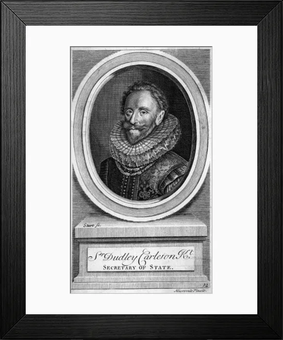 Framed Print : Sir Dudley Carleton 2 Framed Print : Sir Dudley Carleton 2